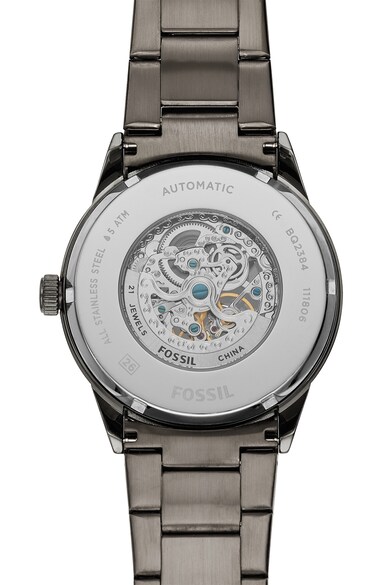 Fossil Ceas automatic de otel inoxidabil Barbati