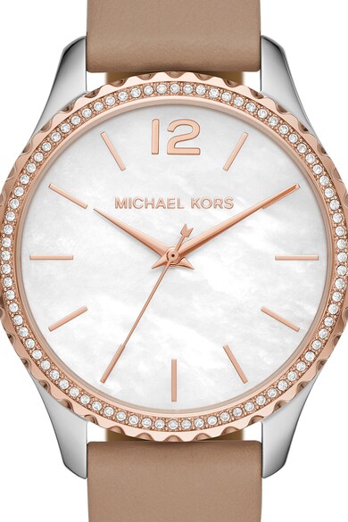 Michael Kors Ceas analog cu o curea de piele Femei