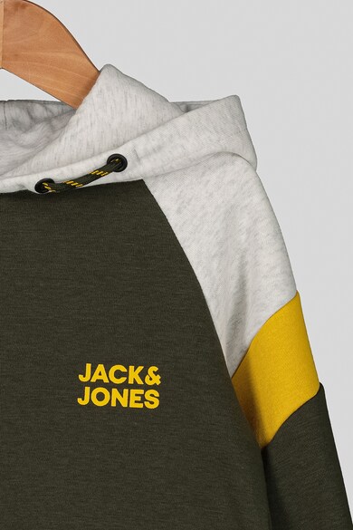 Jack & Jones Hanorac cu maneci raglan si logo Baieti