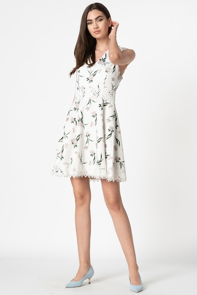 Ted Baker Rochie cu model floral si decolteu in V Nolla Femei