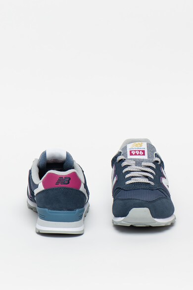 New Balance 996 nyersbőr sneaker bőrrészletekkel női