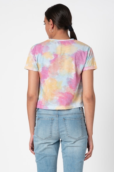 Trendyol Tricou de bumbac cu aspect tie-dye Femei