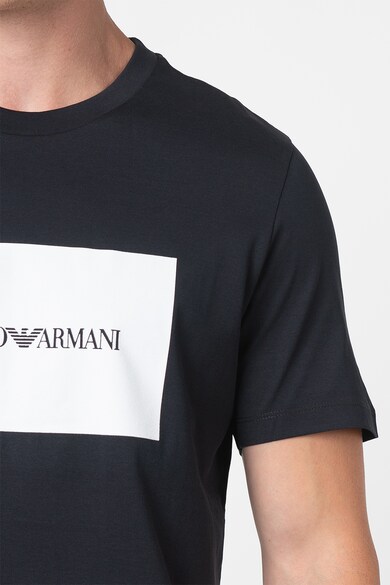 Emporio Armani Tricou cu aplicatie logo Barbati