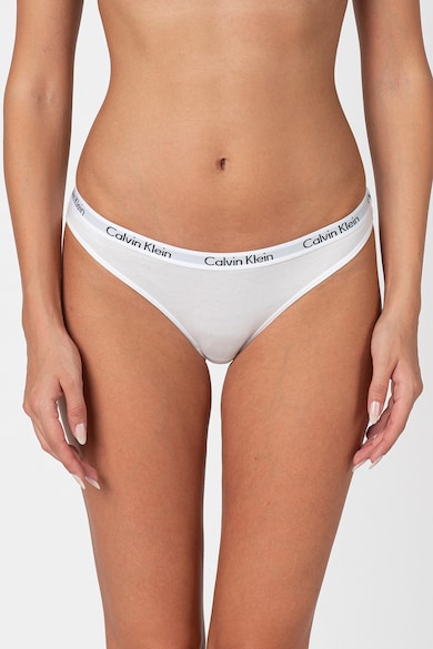 CALVIN KLEIN Set de chiloti cu banda logo in talie - 3 perechi Femei