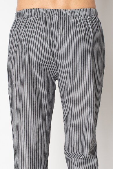 ESPRIT Bodywear Pantaloni in dungi de pijama si bluza de bumbac organic Barbati