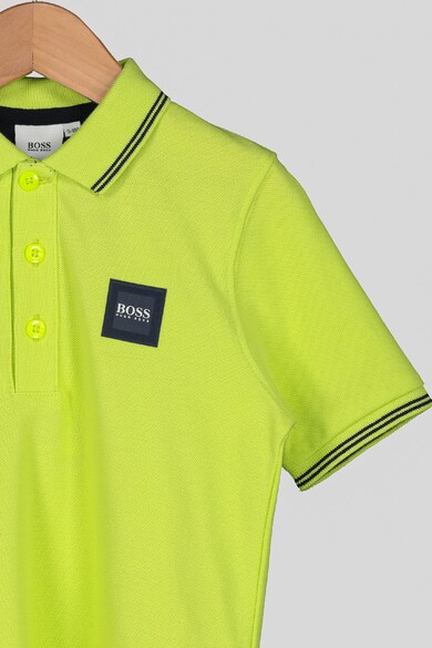 Boss Hugo Boss Tricou polo cu aplicatie logo Baieti