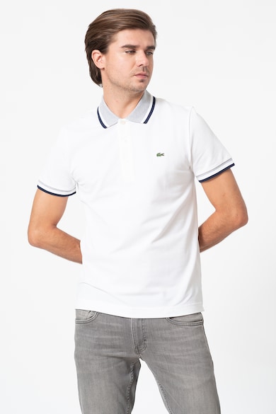 Lacoste Tricou polo cu garnituri constrastante Barbati