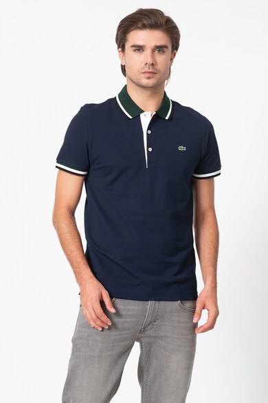 Lacoste Tricou polo cu garnituri constrastante Barbati