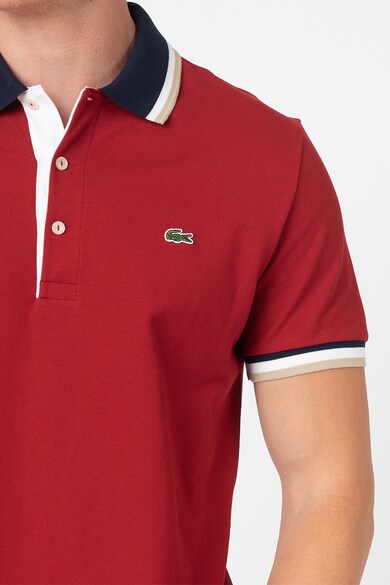 Lacoste Тениска с яка и бродирано лого Мъже