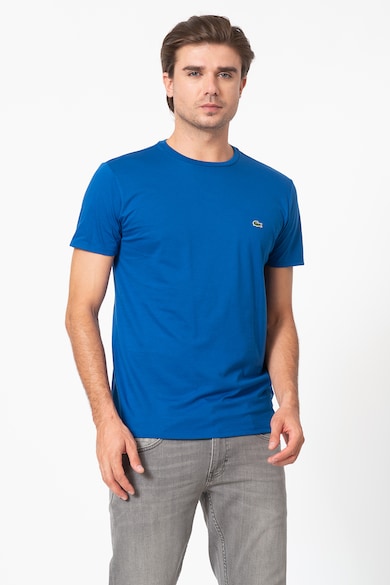 Lacoste Tricou regular fit cu decolteu la baza gatului Barbati