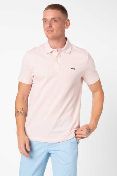 Lacoste Tricou polo slim fit din material pique Barbati