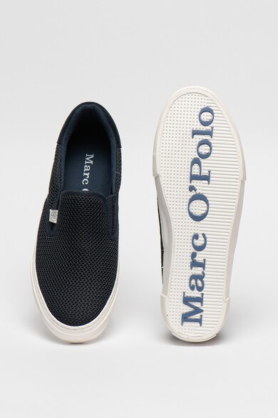 Marc O'Polo Pantofi sport slip-on cu insertii de piele intoarsa Barbati