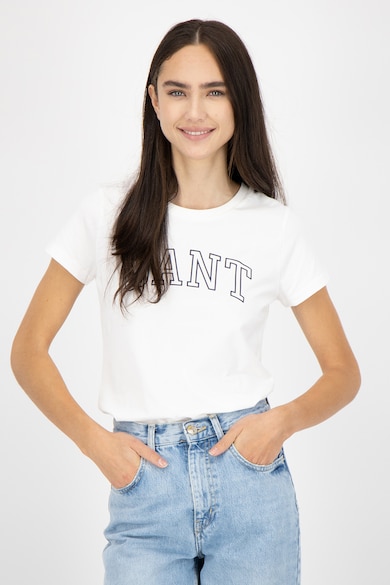 Gant Tricou cu imprimeu logo Arch Femei