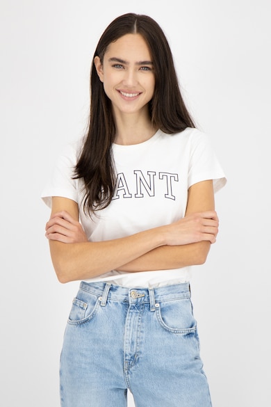 Gant Tricou cu imprimeu logo Arch Femei