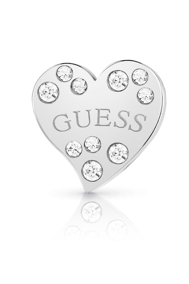 GUESS Cercei cu tija, in forma de inima, cu cristale Swarovski Femei