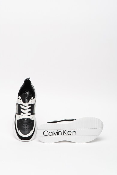 CALVIN KLEIN Pantofi sport cu model colorblock si garnituri de piele Ultra Femei