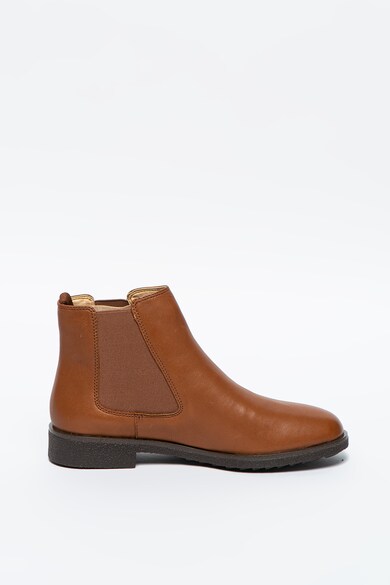 Clarks Ghete Chelsea din piele cu insertii din material textil Griffin Plaza Femei