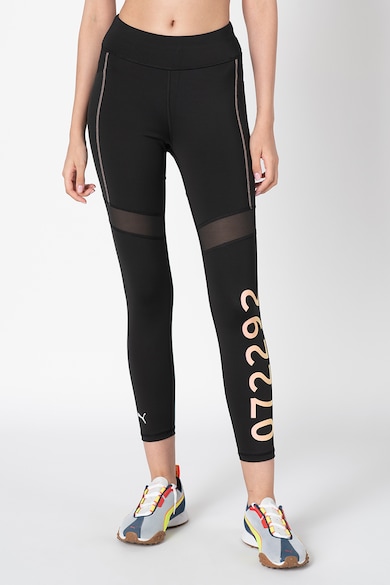 Puma Crop leggings hálós anyagú részletekkel női