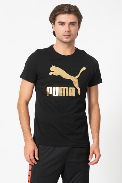 Puma Tricou de bumbac cu imprimeu logo Barbati