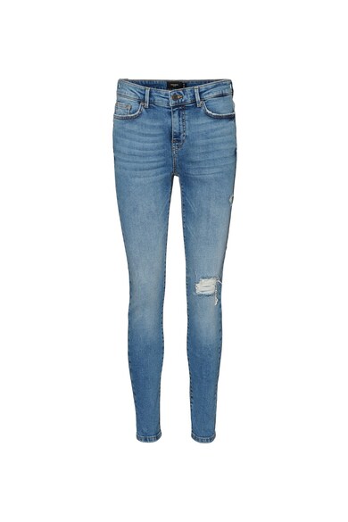 Vero Moda Blugi skinny cu detalii cu aspect deteriorat Femei