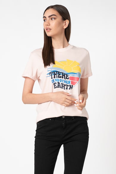 Trendyol Tricou de bumbac cu imprimeu Femei