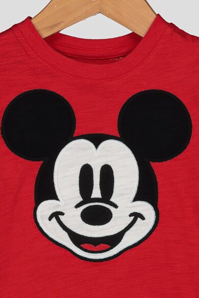 GAP Памучна тениска с щампа на Mickey Mouse Момичета