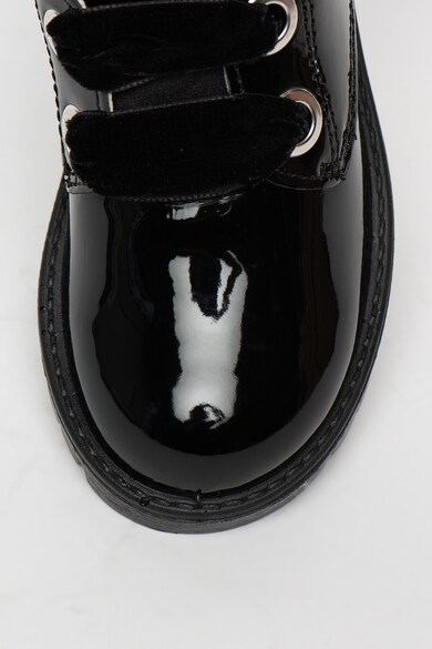 Primigi Pantofi de piele ecologica cu aspect lacuit Fete