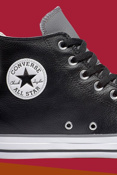 Converse Tenisi mid-high de piele Chuck Taylor All Star Femei