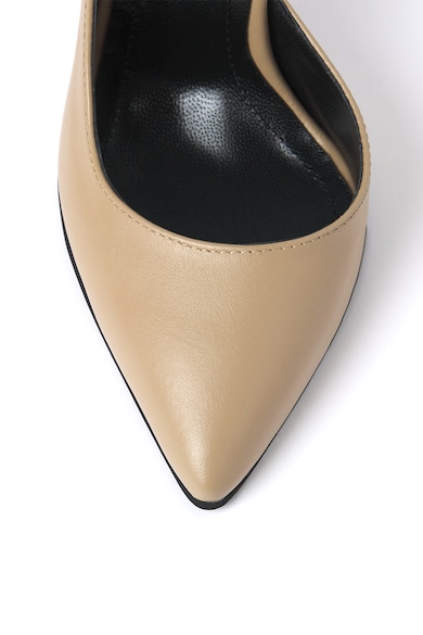 Traces of Heels Кожени обувки d'Orsay с ток стилето Жени