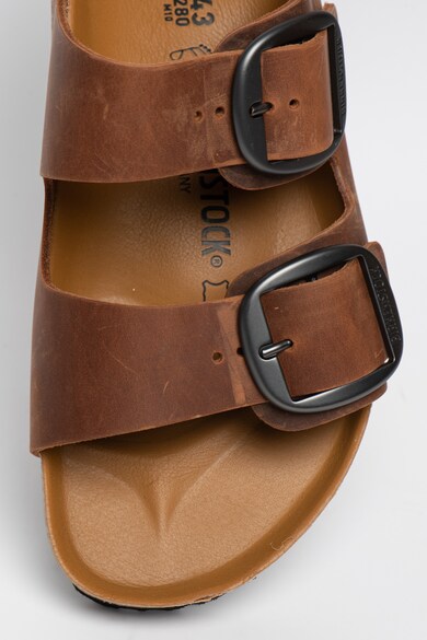 Birkenstock Papuci de piele nabuc cu catarame Arizona Barbati