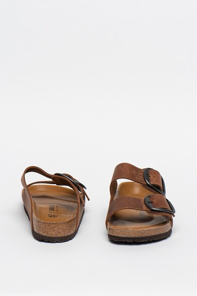 Birkenstock Papuci de piele nabuc cu catarame Arizona Barbati