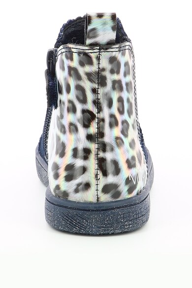 Mod8 kids Botine cu detalii irizante cu animal print Chelsea Fete