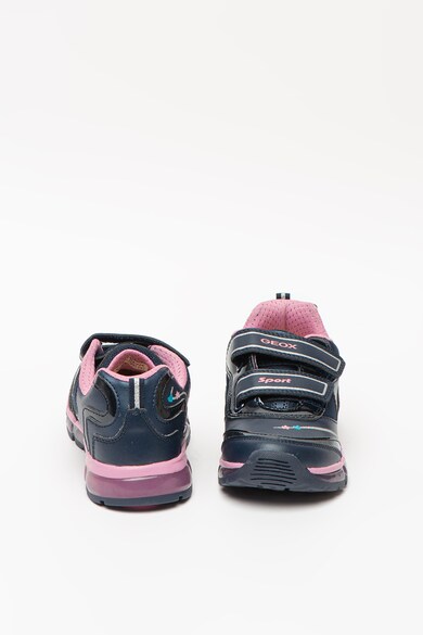 Geox Pantofi sport cu imprimeu cu inimi si stele Android Fete