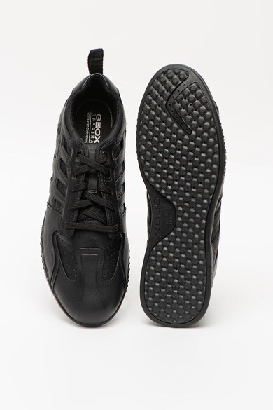 Geox Pantofi sport cu amortizare si garnituri de piele Snake.2 Barbati