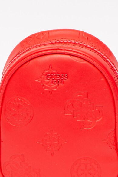 GUESS Rucsac mic de piele ecologica cu monograma stantata Mini Me Femei