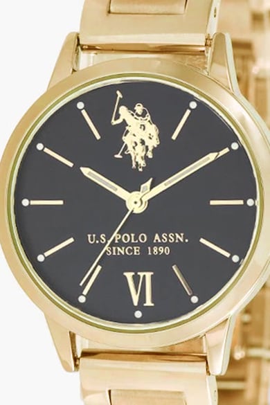 U.S. Polo Assn. Овален часовник с верижка Жени
