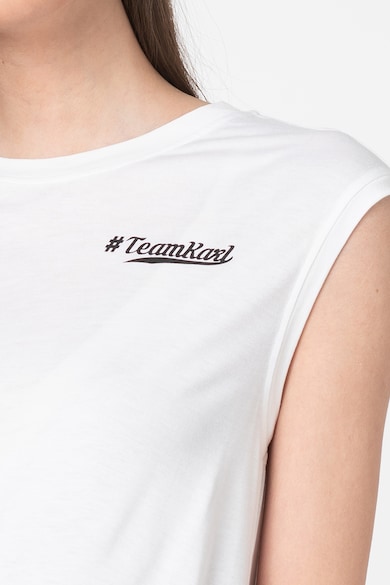 Karl Lagerfeld Tricou fara maneci Team Karl Femei