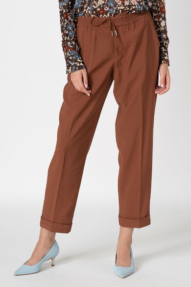 Marc O'Polo Pantaloni crop cu snur in talie Femei