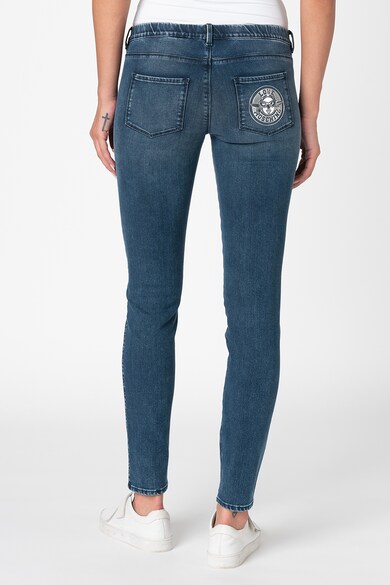 Love Moschino Blugi skinny din amestec de lyocell, cu talie joasa Femei