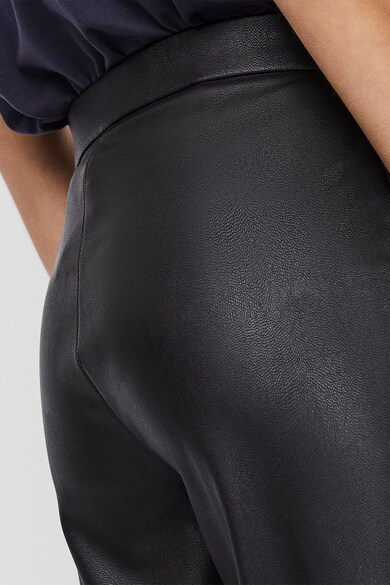 Vero Moda Pantaloni cigarette conici de piele ecologica Femei