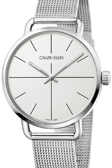 CALVIN KLEIN Ceas analog cu bratara cu model plasa Barbati