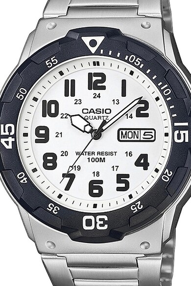 Casio Мултифункционален часовник с метална верижка Мъже