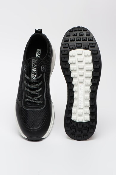 Napapijri Pantofi sport din piele ecologica si material textil Slate Barbati