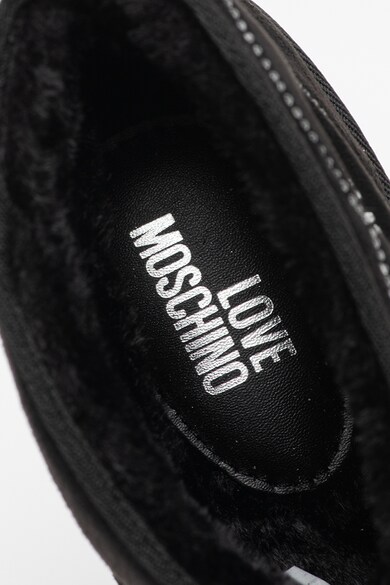 Love Moschino Ghete slip-on cu logo brodat Femei