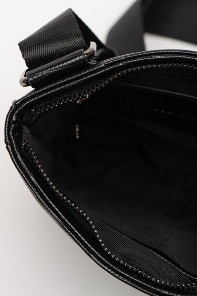 Trussardi Jeans Geanta crossbody de piele ecologica cu aplicatie logo metalica Cortina Barbati