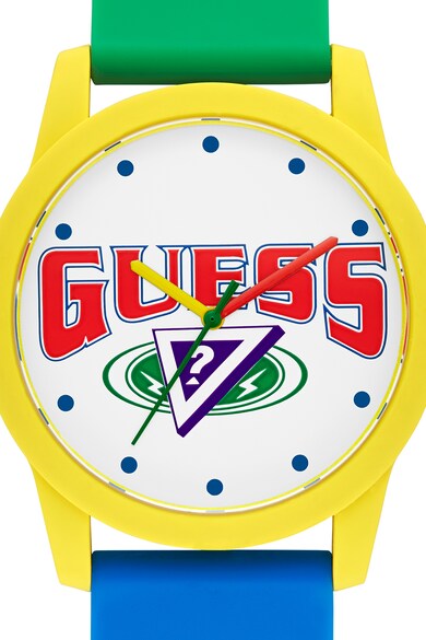 Guess Originals Ceas cu cadran cu logo si model colorblock Barbati