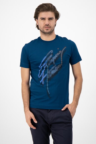 Emporio Armani Тениска с уголемено лого Мъже