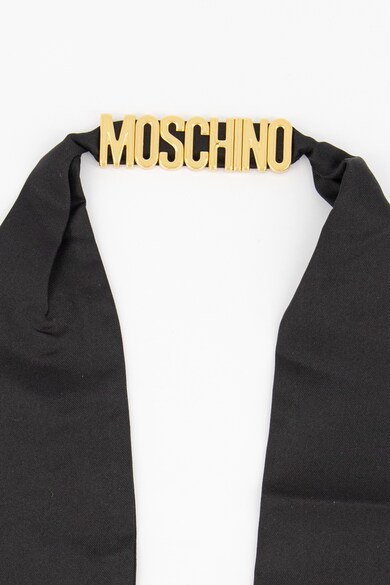 Moschino Копринен шал с лого Жени