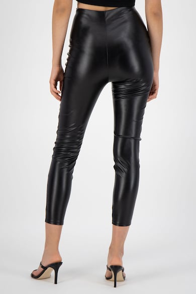 Missguided Pantaloni din piele ecologica cu talie inalta Femei