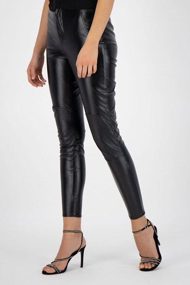 Missguided Pantaloni slim fit din piele ecologica Femei